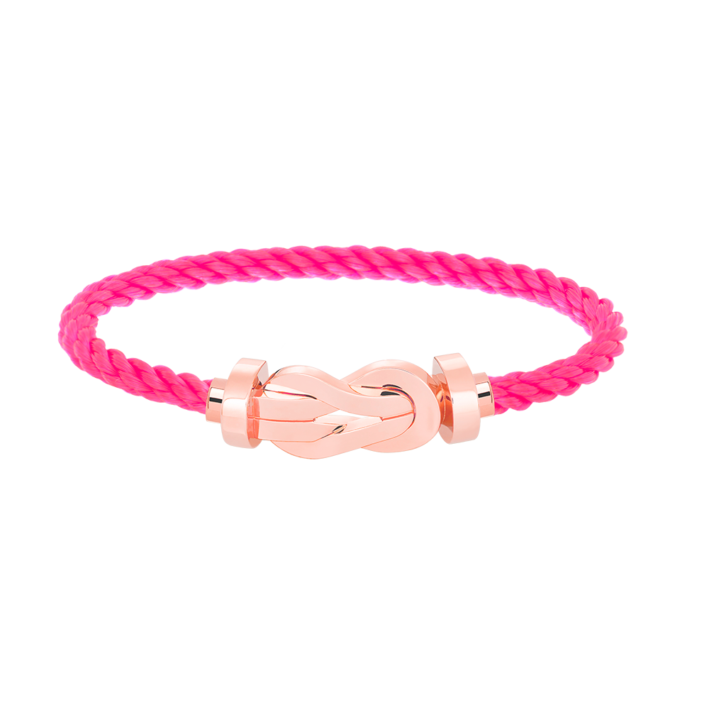 [Lunabriance]CHANCE LARGE 8 FIGURE BUCKLE NO DIAMOND BRACELET ROSE GOLD