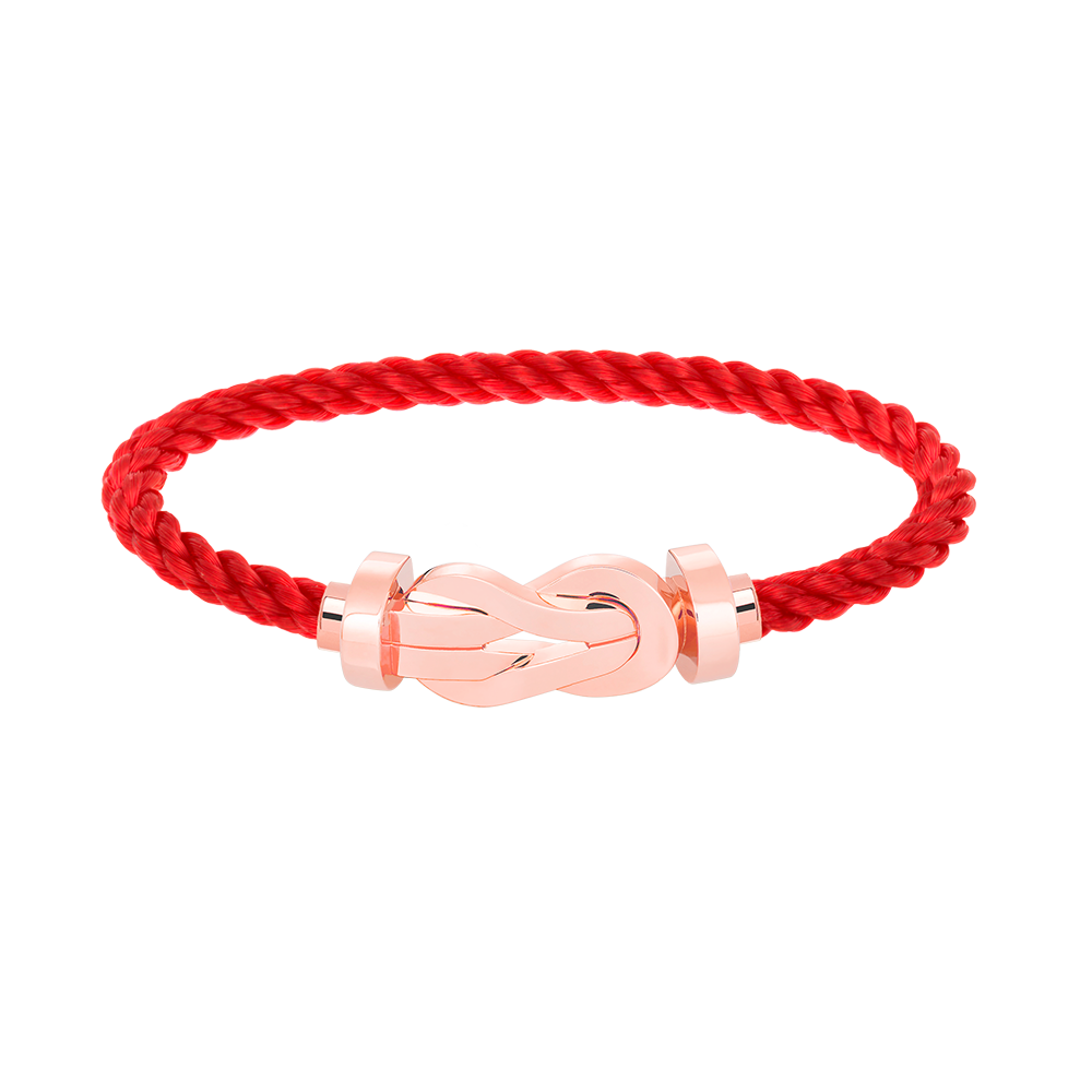 [Lunabriance]CHANCE LARGE 8 FIGURE BUCKLE NO DIAMOND BRACELET ROSE GOLD