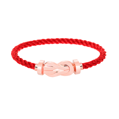 [Lunabriance]CHANCE LARGE 8 FIGURE BUCKLE NO DIAMOND BRACELET ROSE GOLD