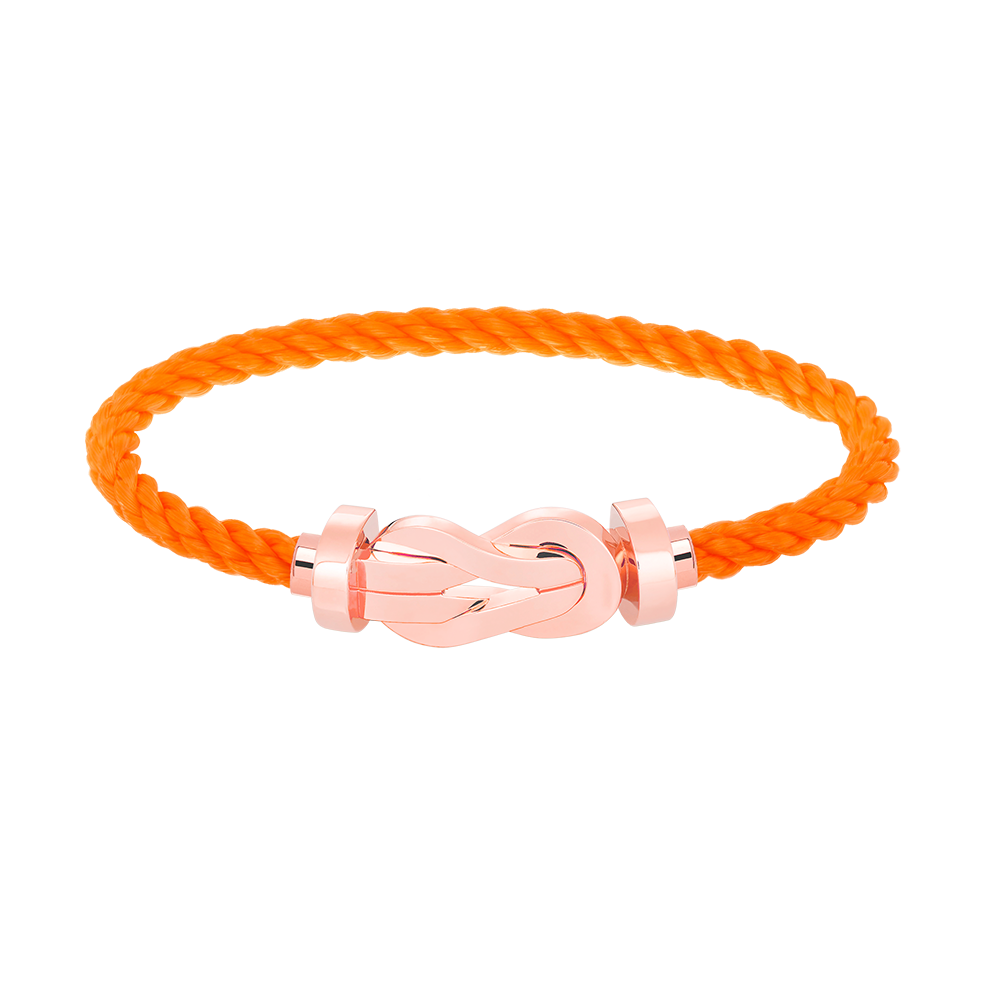 [Lunabriance]CHANCE LARGE 8 FIGURE BUCKLE NO DIAMOND BRACELET ROSE GOLD