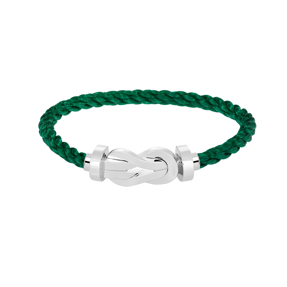 [Lunabriance]CHANCE LARGE 8 FIGURE BUCKLE NO DIAMOND BRACELET SILVER
