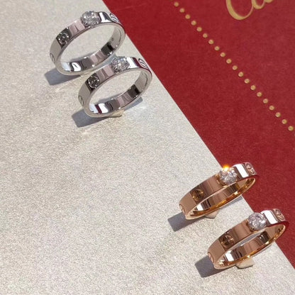 [Lunabriance]LOVE RING 3.6MM 1 BIG DIAMOND