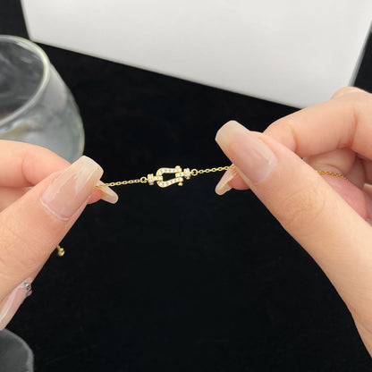[Lunabriance]FORCE 10 FULL DIAMOND BUCKLE CHAIN LINK MINI MODEL