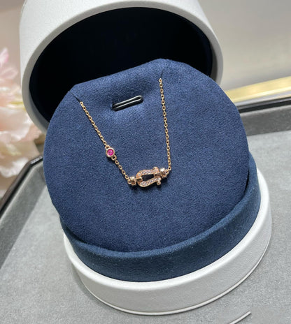 [Lunabriance]FORCE 10 DIAMOND CHAIN LINK PINK GOLD BRACELET