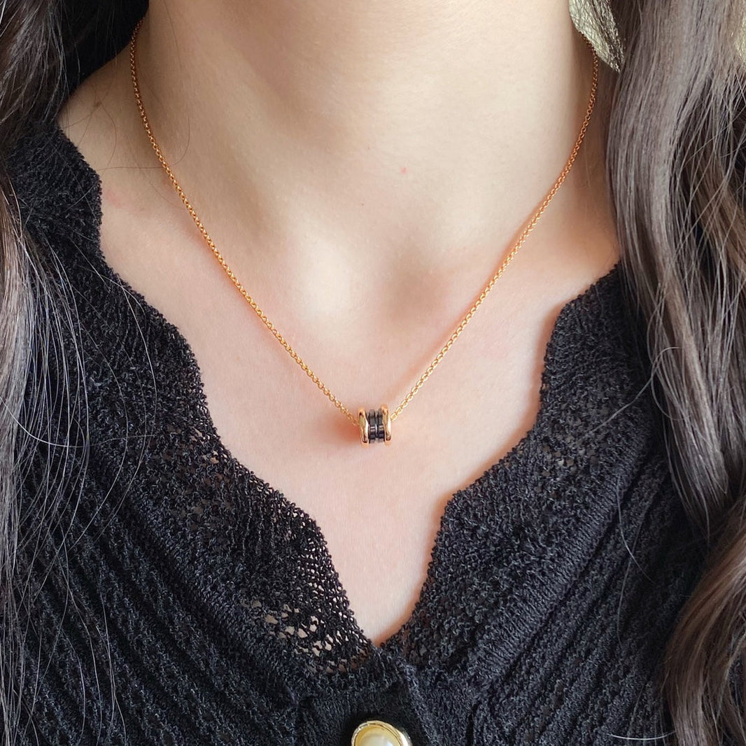 [Luna Brilliance]ZERO 1 CERAMIC MINI NECKLACE