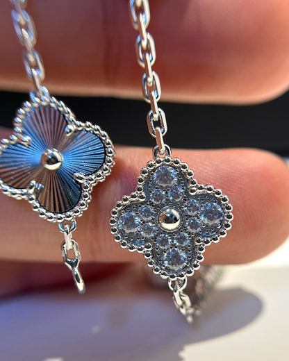 [Luna Brilliance]CLOVER 5 MOTIF LASER BRACELET COLLECTION