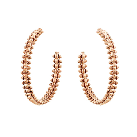 [Lunabriance]CLASH LARGE HOOP EARRINGS