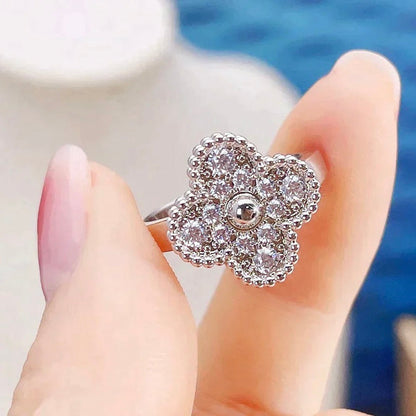 [Lunabriance]CLOVER DIAMOND RING
