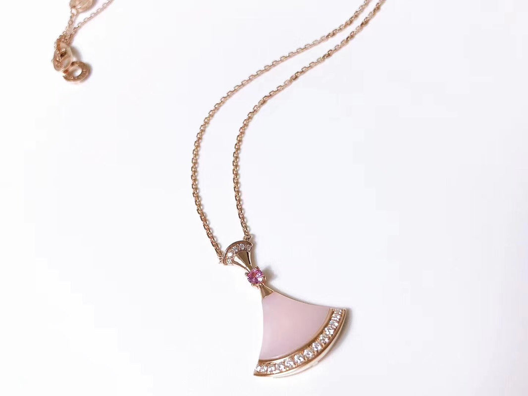 [Luna Brilliance]DREAM NECKLACE PINK MOP DIAMOND