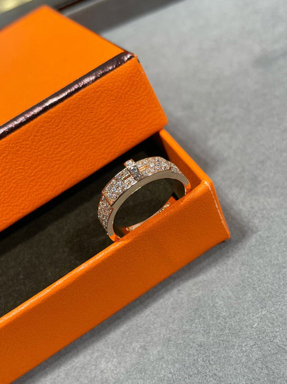 [Lunabriance]KELLY PINK GOLD DIAMOND RING