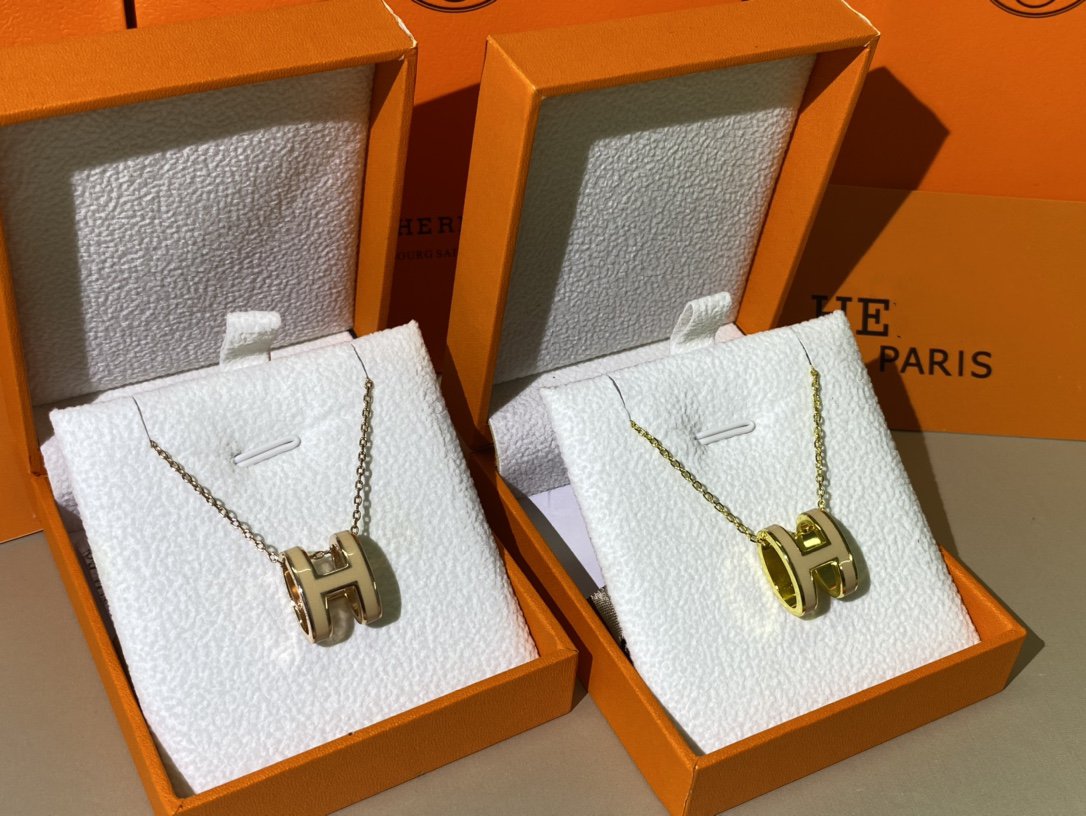 [Lunabriance]HM CLIC YELLOW ENAMEL GOLD NECKLACE