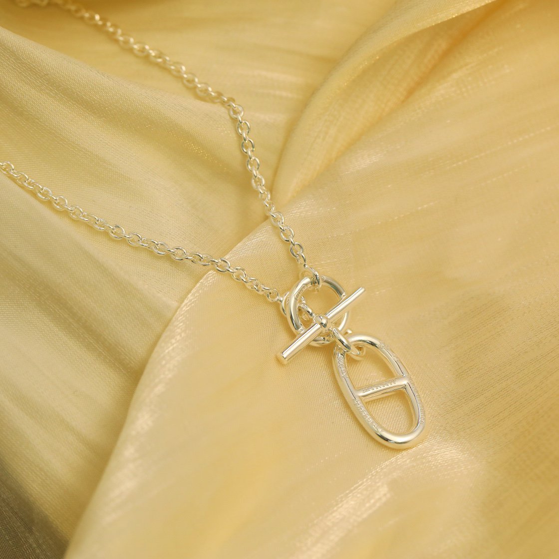 [Lunabriance]HM CHAINE D'ANCRE PENDANT NECKLACE STERLING SILVER