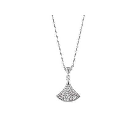 [Luna Brilliance]DREAM NECKLACE SILVER FULL DIAMOND
