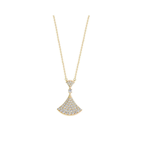 [Luna Brilliance]DREAM NECKLACE GOLD FULL DIAMOND