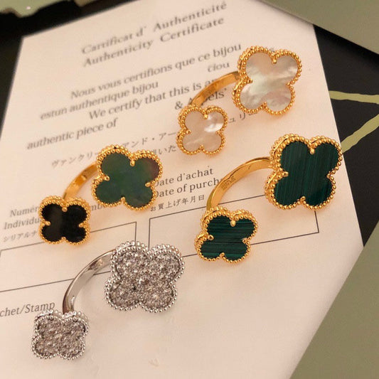 [Lunabriance]CLOVER BETWEEN THE FINGER RING