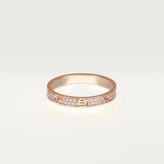 [Lunabriance]LOVE RING 2.65MM DIAMOND